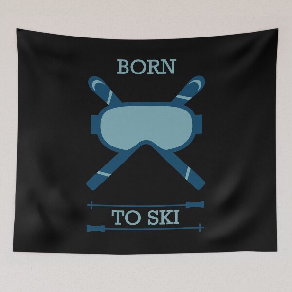 Item preview, Born to ski designed and sold by SVDesignatVasil.