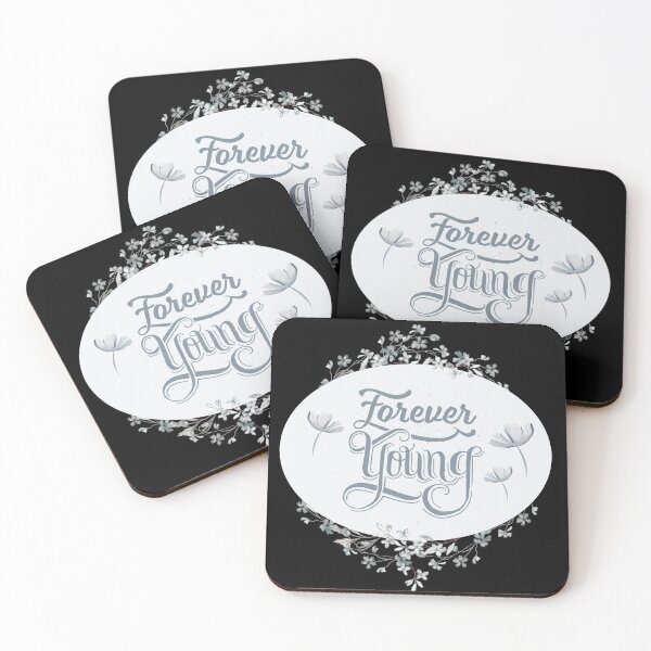 Item preview, Forever Young designed and sold by bubbliciousart.
