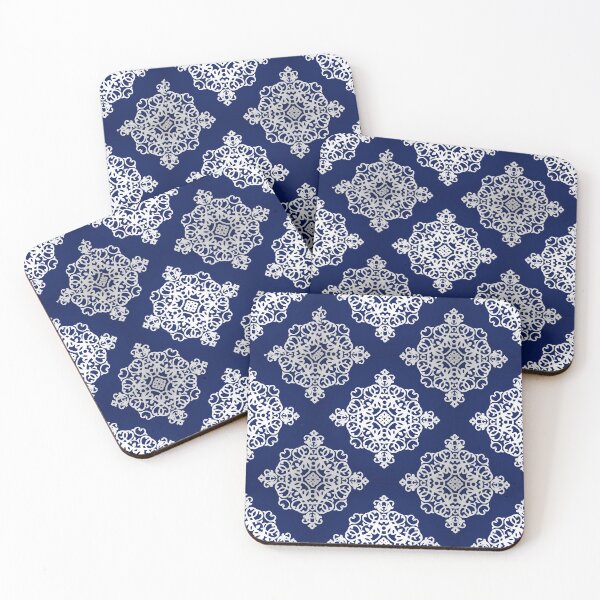 Item preview, Blue Tiles designed and sold by bubbliciousart.