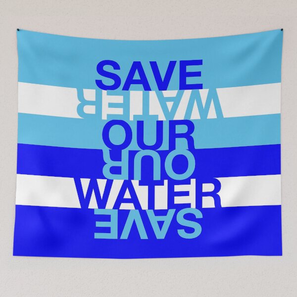 Artikelvorschau, Sparen Sie unser Wasser entworfen und verkauft von Hell-Prints.