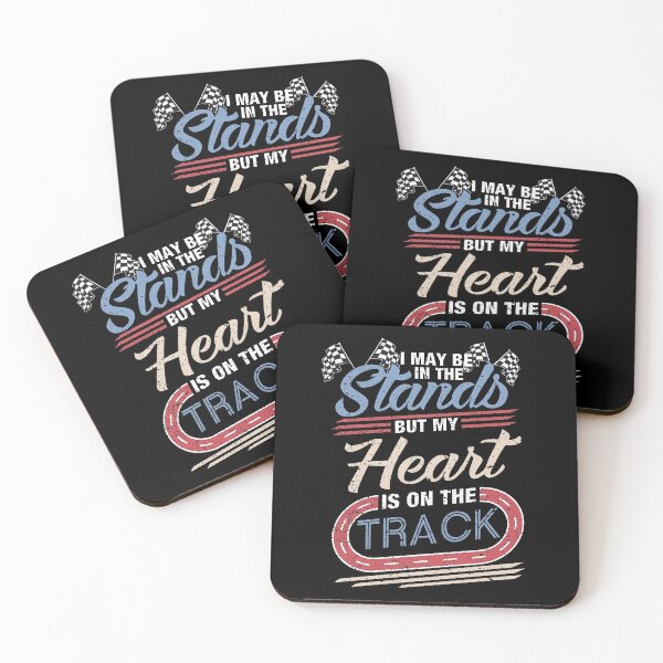Item preview, Racing Heart on Track Quarter Midget Dirt Asphalt Red Blue Shirts and Apparel Perfect Gift Ideas designed and sold by GabiBlaze.