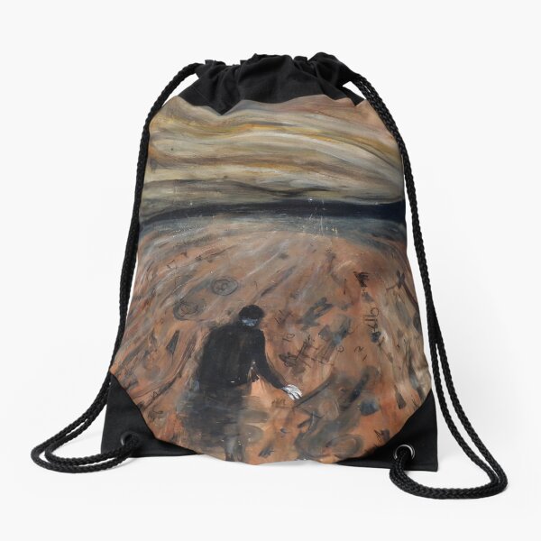 'upstream' .. Drawstring Bag