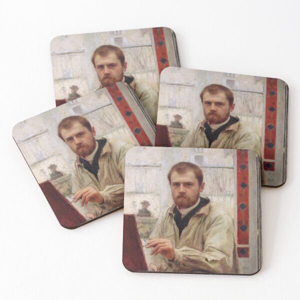 Item preview, Émil Friant - Self-Portrait - Autoportrait designed and sold by ArtExpression.