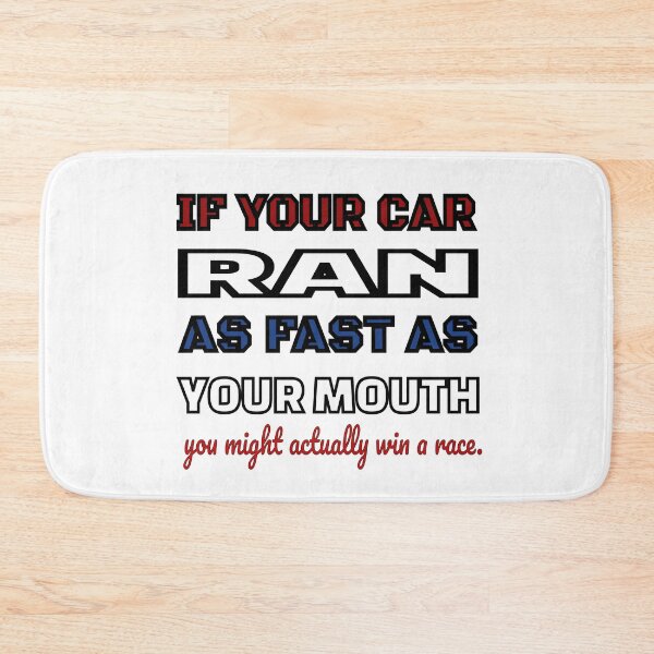 Item preview, Race Car Driver Dirt Asphalt Funny Mouth Racing Funny Design Shirts and Apparel designed and sold by GabiBlaze.