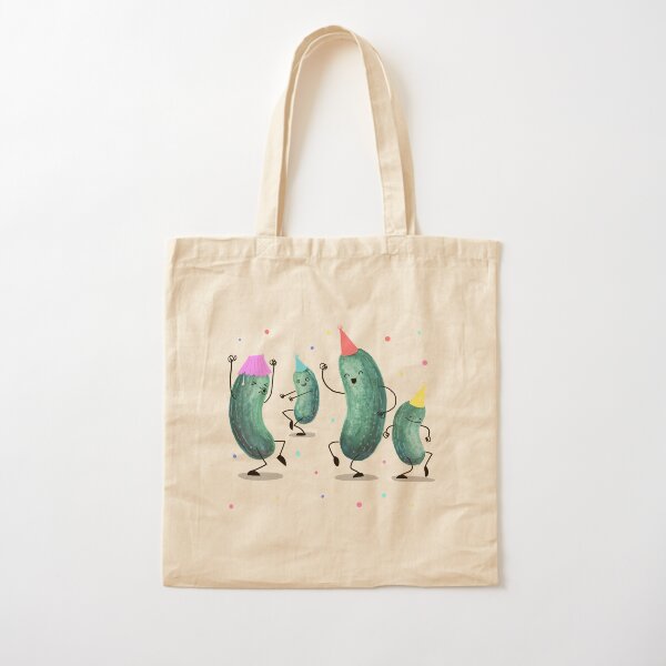 Pickle Party! Cotton Tote Bag