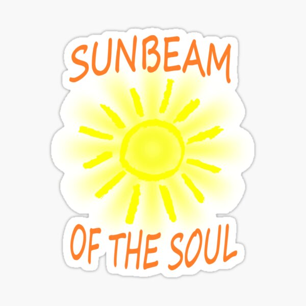 Sonnenstrahl der Seele / Sunbeam of the Soul Sticker