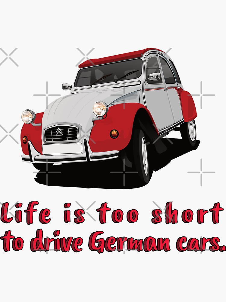 Sticker Citroen 2cv Redbubble