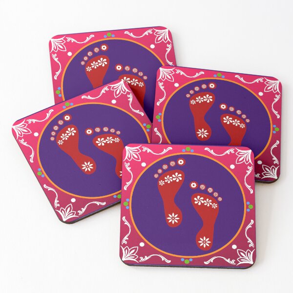 Item preview, Diwali Rangoli With Footprint designed and sold by Oirabot.