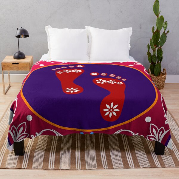 Item preview, Diwali Rangoli With Footprint designed and sold by Oirabot.