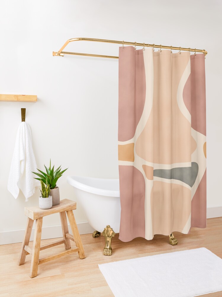 Disover Pottery Shapes | Shower Curtain