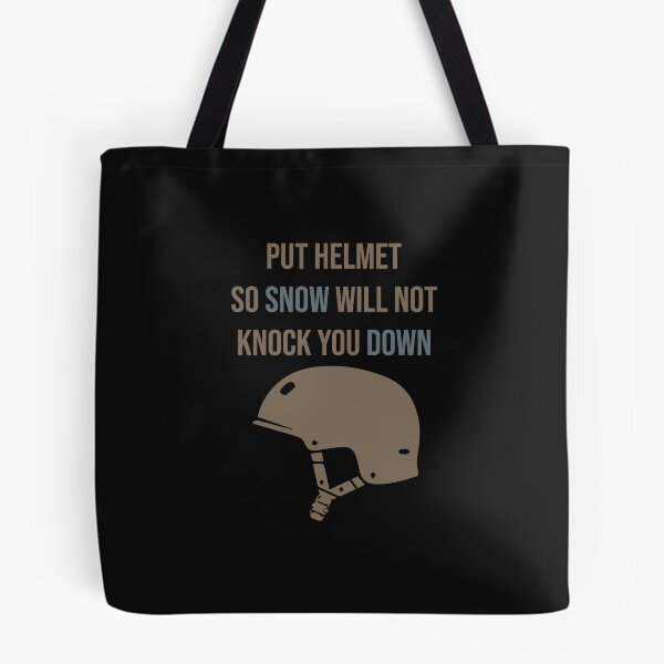 Item preview, Put helmet so snow will not knock you down designed and sold by SVDesignatVasil.