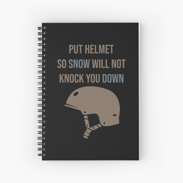 Item preview, Put helmet so snow will not knock you down designed and sold by SVDesignatVasil.