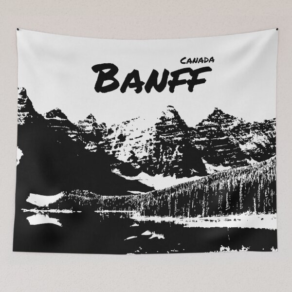 Item preview, Banff National Park Rocky Mountains Canada designed and sold by TheJoeyStudio.