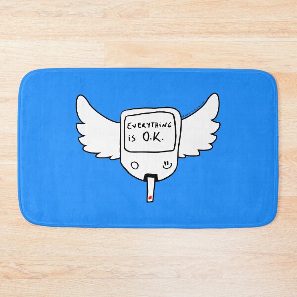 Item preview, Diabetes Type 1 : Everything is O.K. Diabetes Wings designed and sold by thediabeticsurvivor.