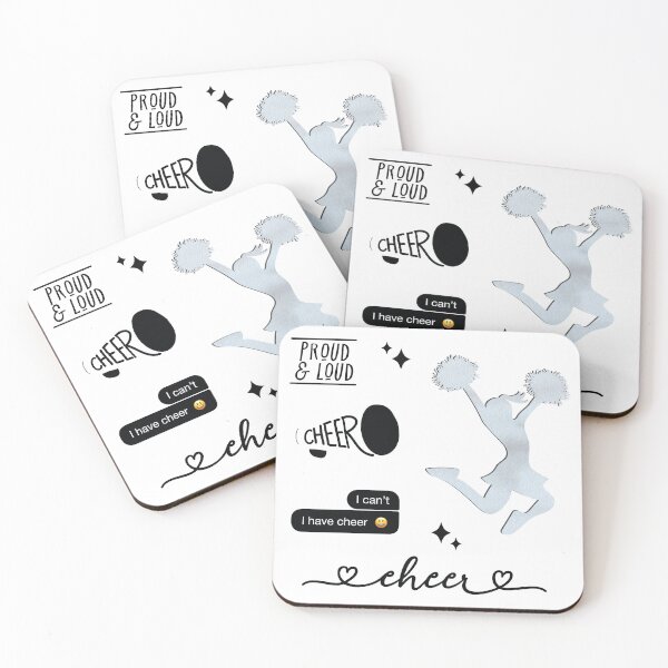 Item preview, Black Watercolor Cheer Cheerleading Pack designed and sold by The-Goods.
