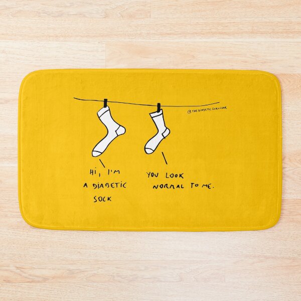 Item preview, Sweet Diabetes: Hi, I'm a Diabetic Sock designed and sold by thediabeticsurvivor.