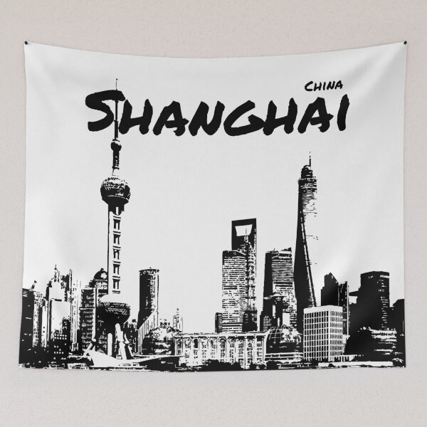 Item preview, Shanghai Skyline Pudong China designed and sold by TheJoeyStudio.