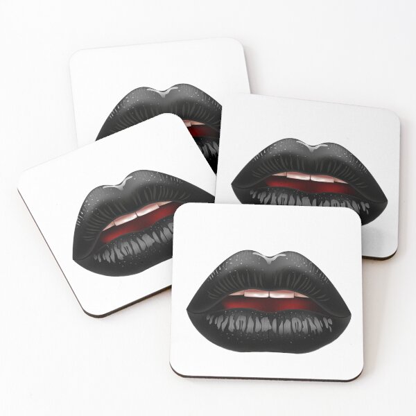 Item preview, black lips designed and sold by haroulita.