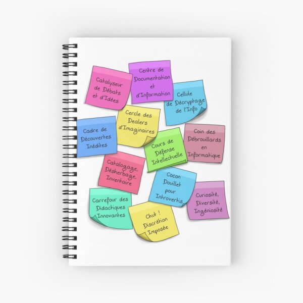 CDI : quèsaco ? Cahier à spirale