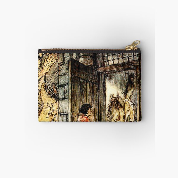 Item preview, Jack rescuing girls from the giants - Arthur Rackham designed and sold by Vintage Designs +.