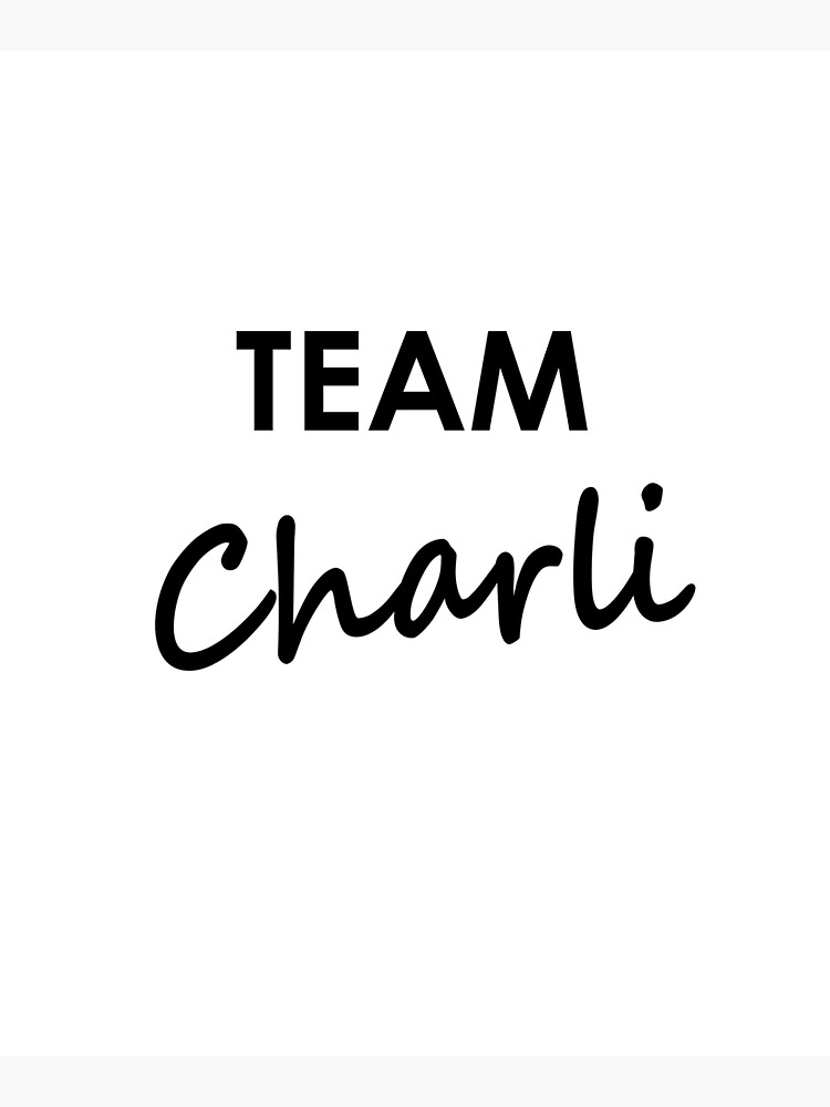 Team Charli - Tote Bag by embourne