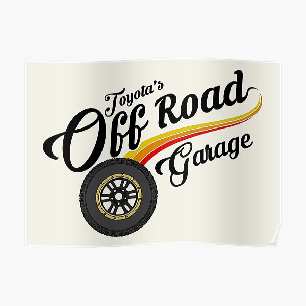Off Road Garage Poster