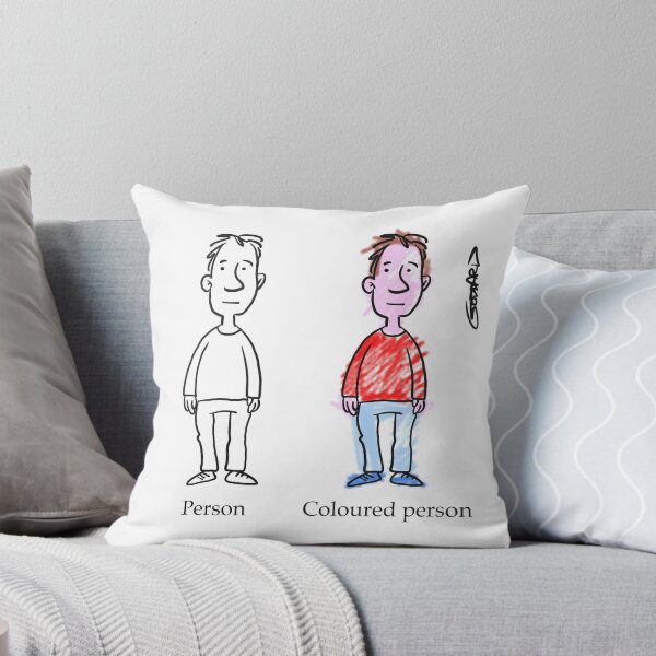 Item preview, Person - Coloured Person designed and sold by goddardcartoons.