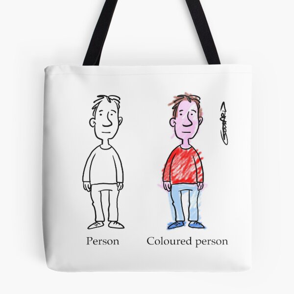 Item preview, Person - Coloured Person designed and sold by goddardcartoons.