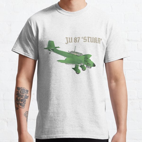 Camiseta T-Shirt Sudadera con capucha Sudadera STUKA Junkers 87 Ju Bombardeo 3. 