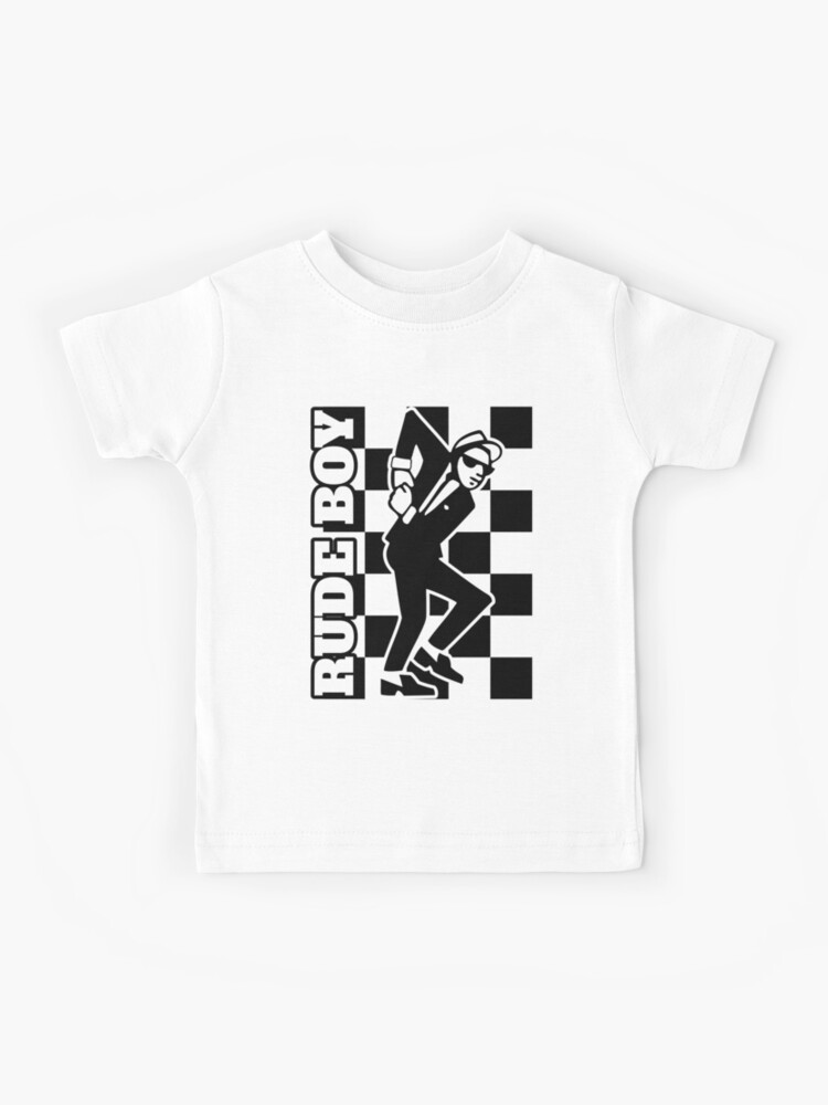 Rude Boy" Kids T-Shirt for Sale retro-typo | Redbubble