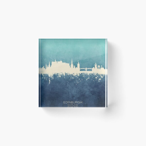 Item preview, Edinburgh Scotland Skyline designed and sold by ArtPrints.
