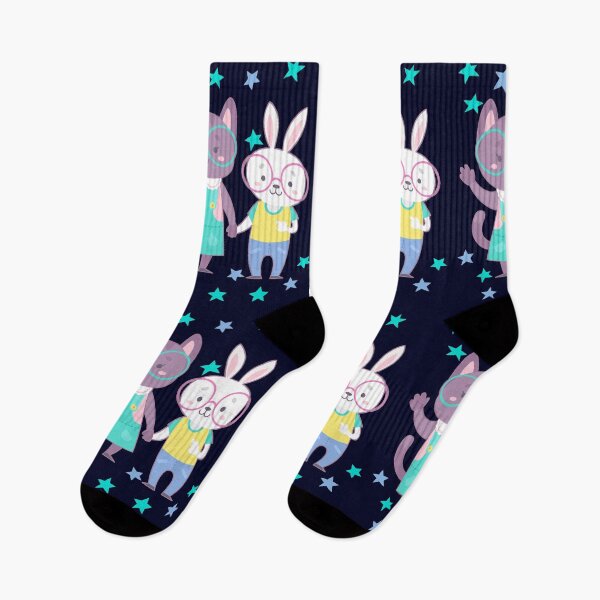 Item preview, Baby Cat and Rabbit Friends designed and sold by madtoyman.
