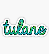 Tulane Tie Dye Sticker