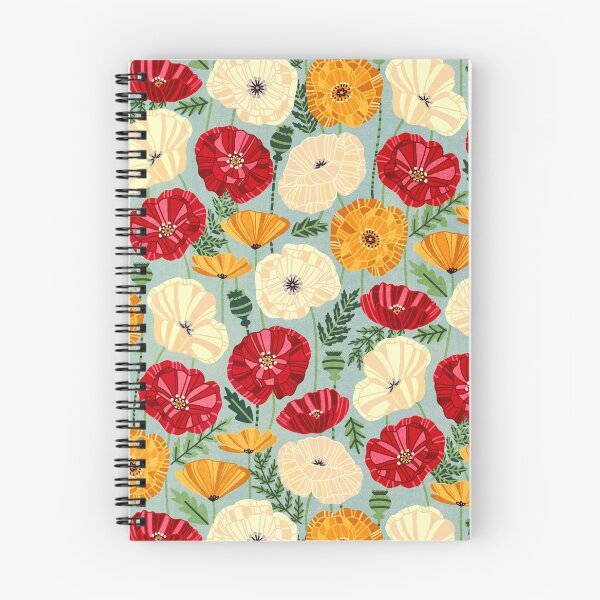Item preview, Textured Poppies  designed and sold by TigaTiga.