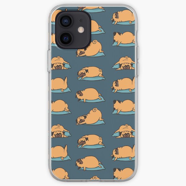 Pug Yoga for Better Sleep iPhone Soft Case