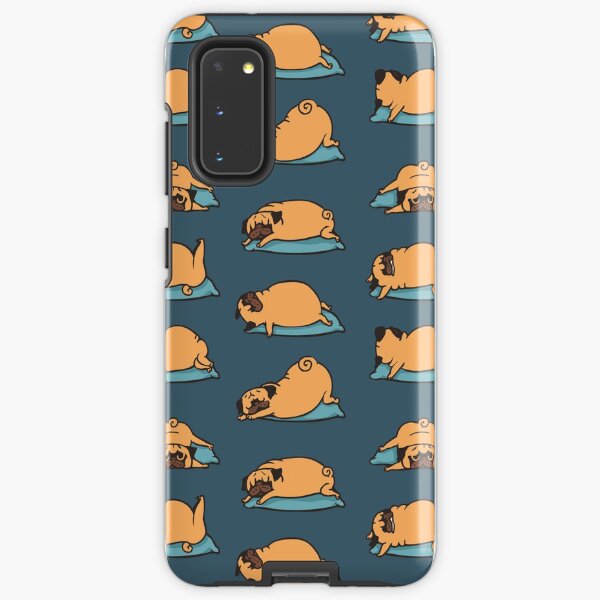 Pug Yoga for Better Sleep Samsung Galaxy Tough Case