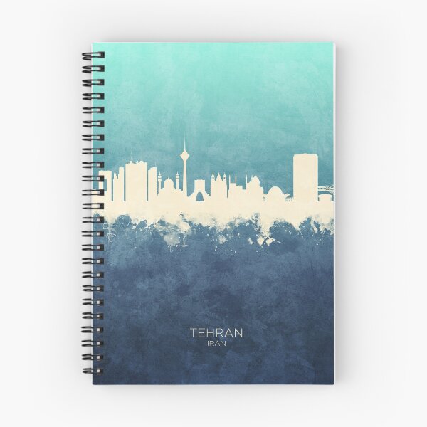 Item preview, Tehran Iran Skyline designed and sold by ArtPrints.