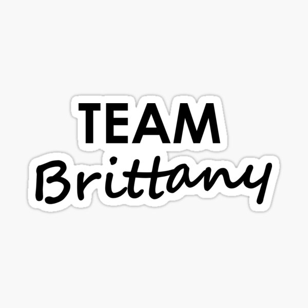 Team Brittany - Sticker Sticker
