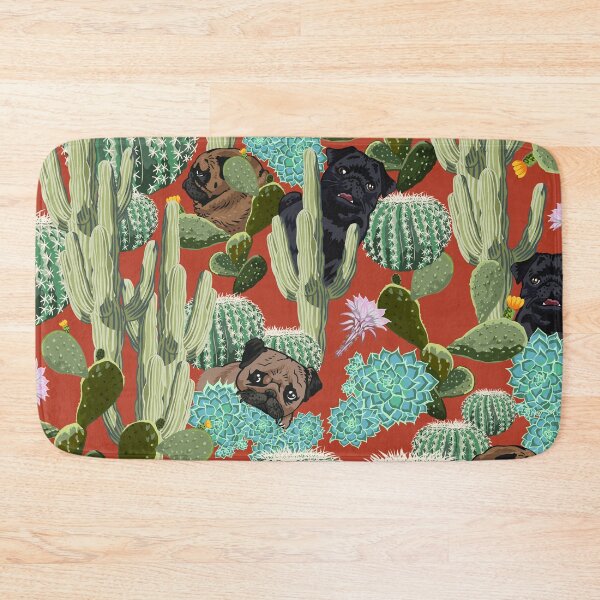 Item preview, Cactus y Pugs designed and sold by Huebucket.
