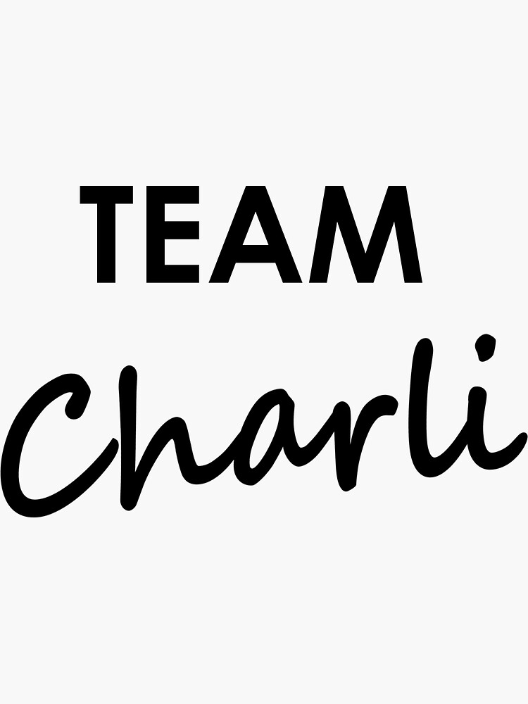 Team Charli - Sticker by embourne