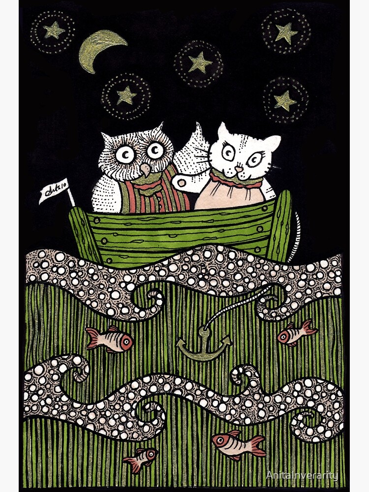 Thumbnail 2 of 2, Greeting Card, A Year and a Day designed and sold by AnitaInverarity.