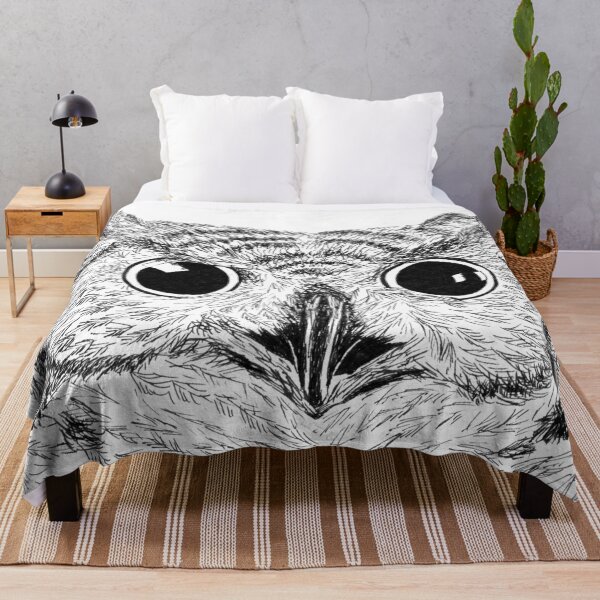 Item preview, Hand Drawn Owl designed and sold by jitkaegressy.