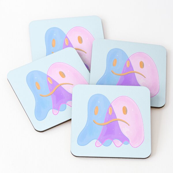 Item preview, MOOD GHOSTS HAPPY SAD designed and sold by aydapadi.