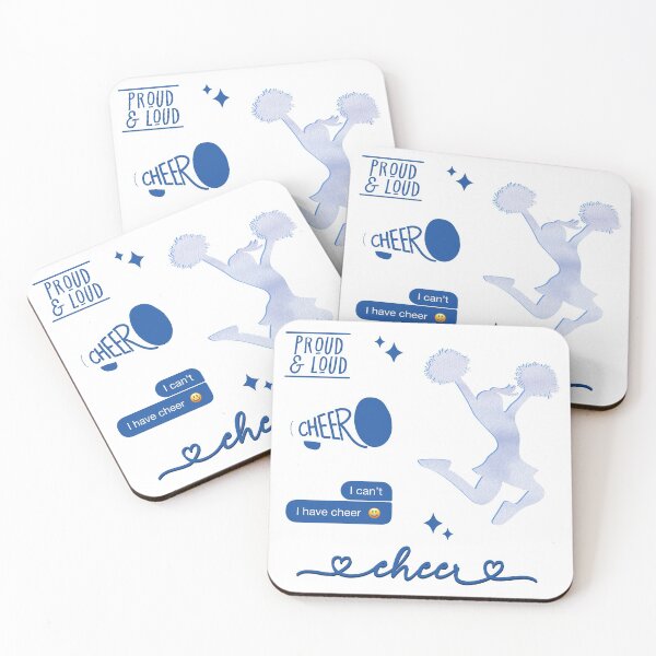 Item preview, Blue Watercolor Cheer Cheerleading Pack designed and sold by The-Goods.