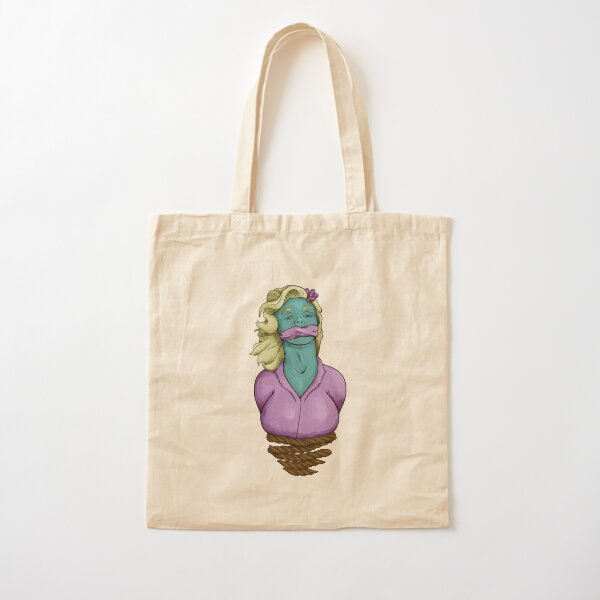 Chloroform Girl Cotton Tote Bag