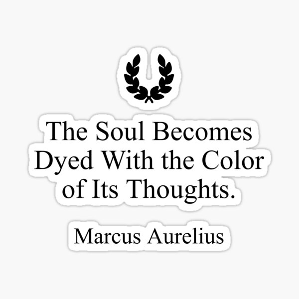 Item preview, Stoicism Quote on the Soul by Marcus Aurelius designed and sold by jutulen.