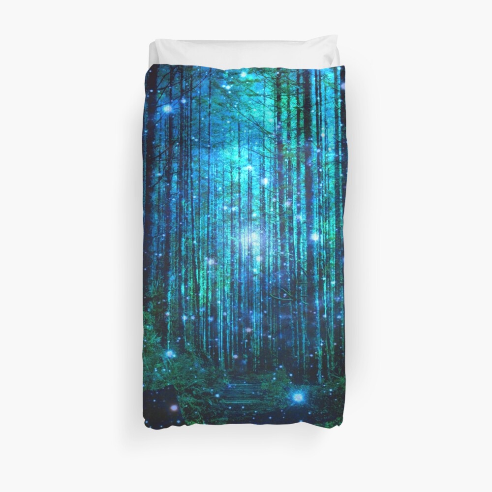 In the magical Forest Duvet Cover