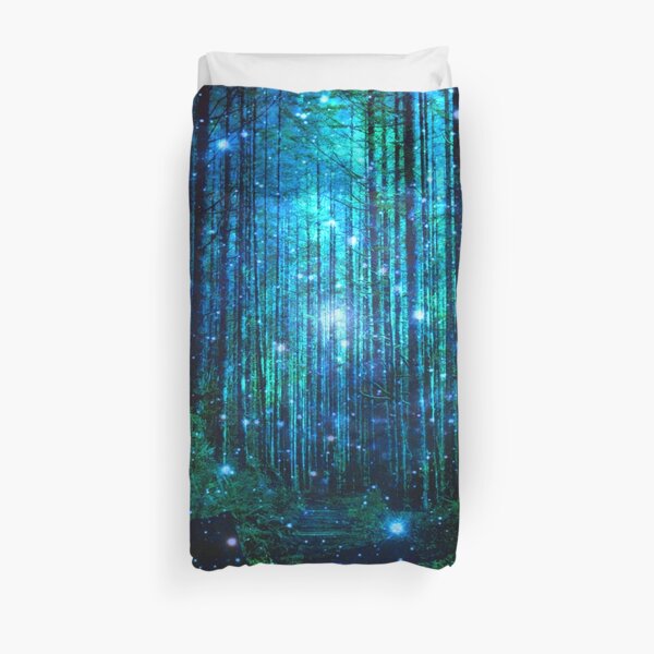 In the magical Forest Duvet Cover