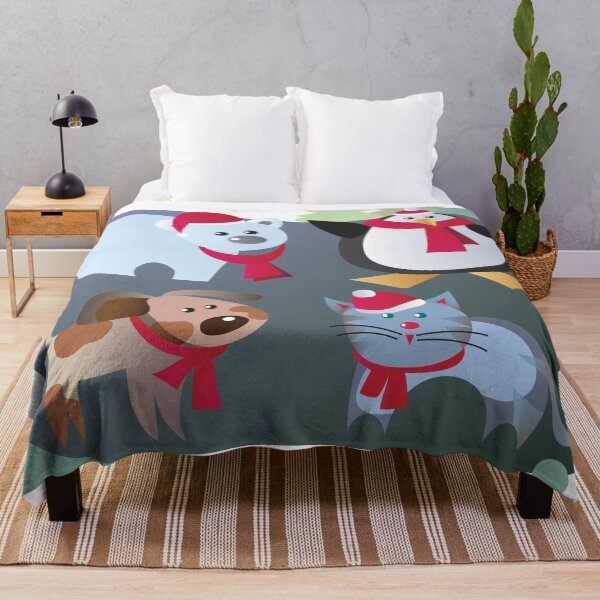 Item preview, winter vacation of pets and wild animals designed and sold by Ariadna de Raadt.