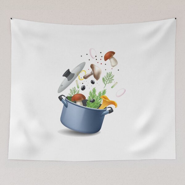Item preview, Cooking Pot Foodlover Love Cute Funny Gift Sarcastic Happy Fun Food Foodie Snack Witty designed and sold by EpsilonEridani.